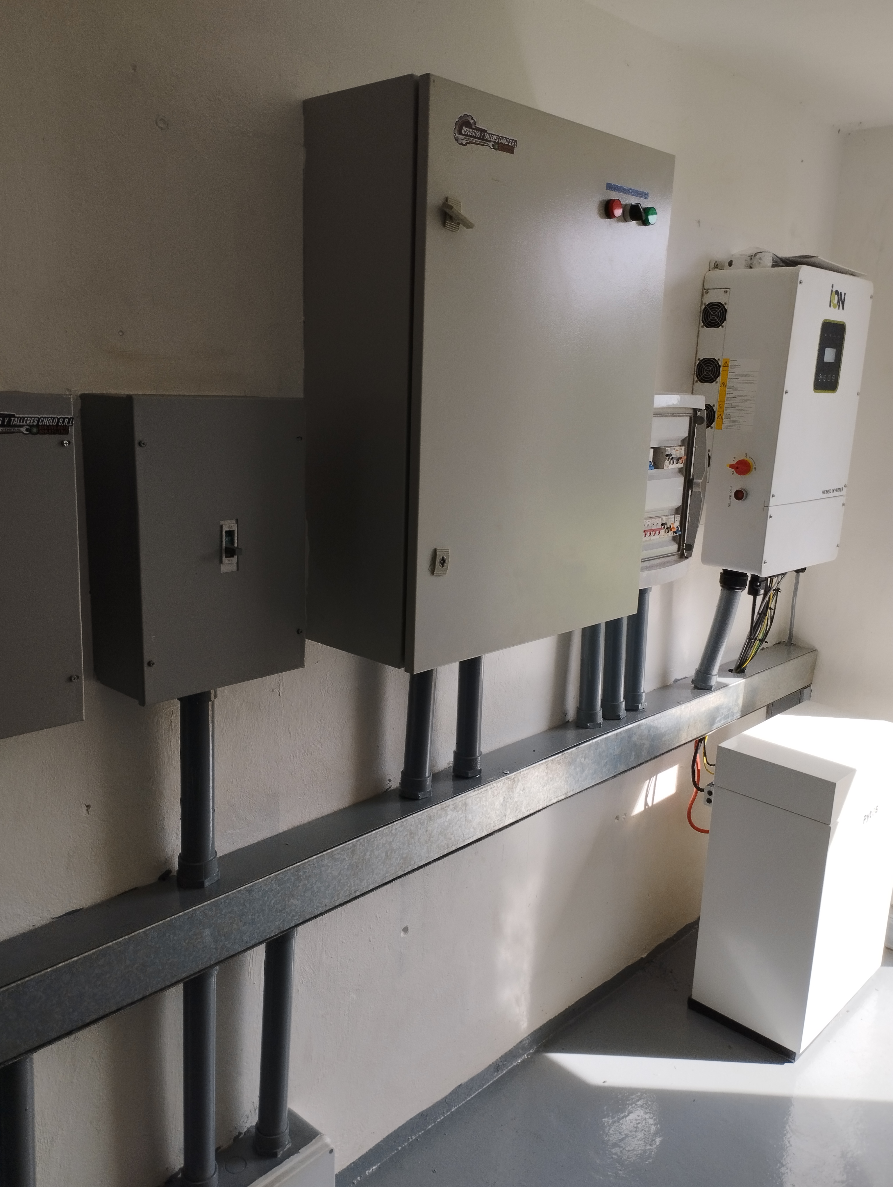 Trabajo realizado por Talleres Cholo Solar